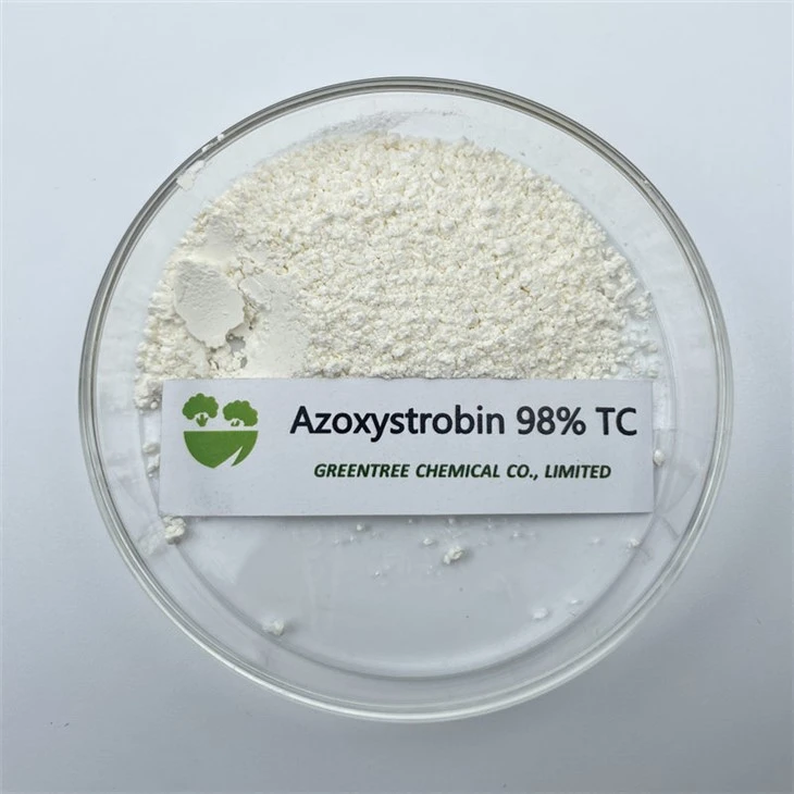 C22H17N3O5 Soppdrepende midler Azoxystrobin 98% Tc Landbrukskjemikalier